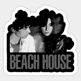 Graphic House Music Sticker